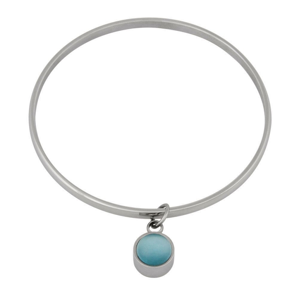 

Perfect Memorials Behind Blue Eyes 23 4 Cremation Bangle