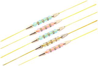 Purvani  pack of 5 Designer Rakhi with Roli Chawal