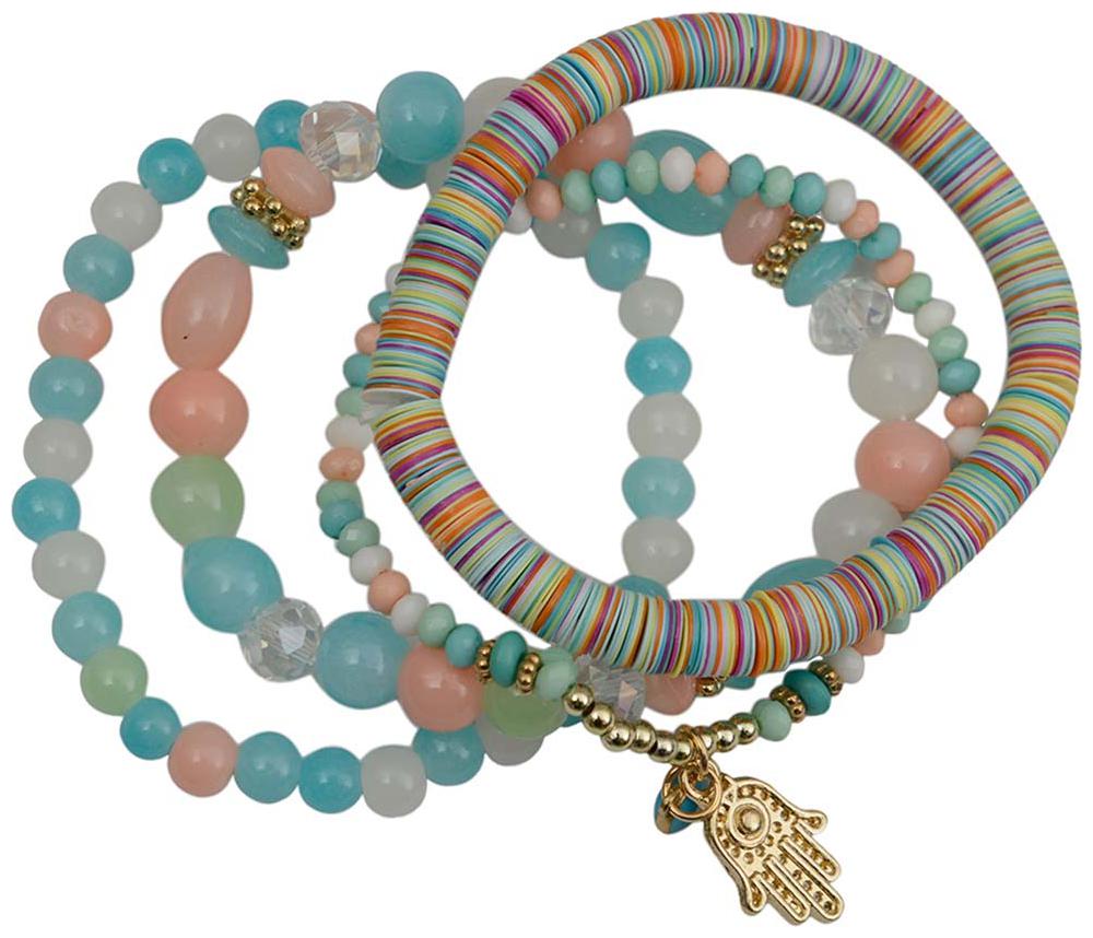 

Rabia Taj Pearl Arts Designer Adjustable Bracelet