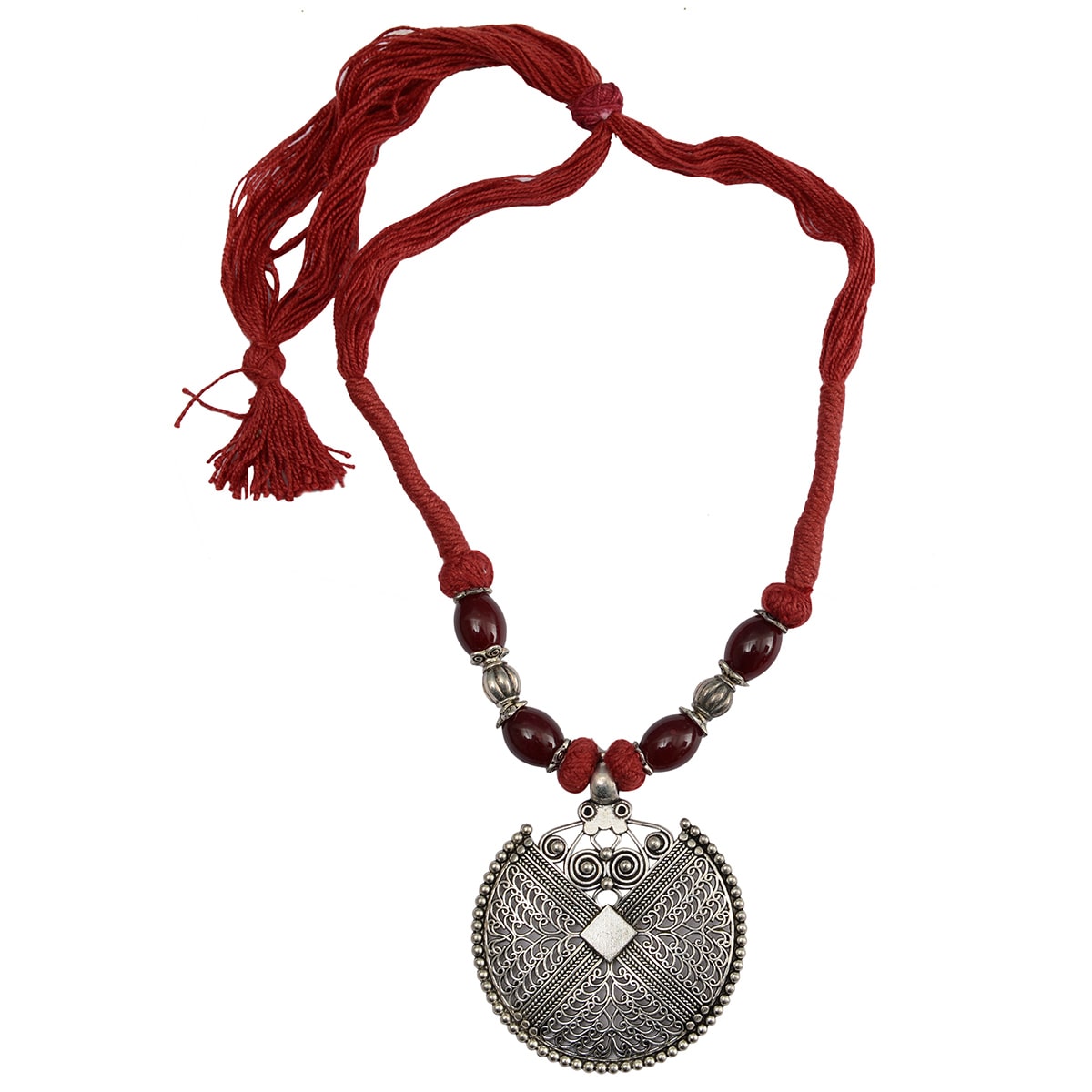 

Rabia Taj Pearl Arts Stylish Tribal Necklace