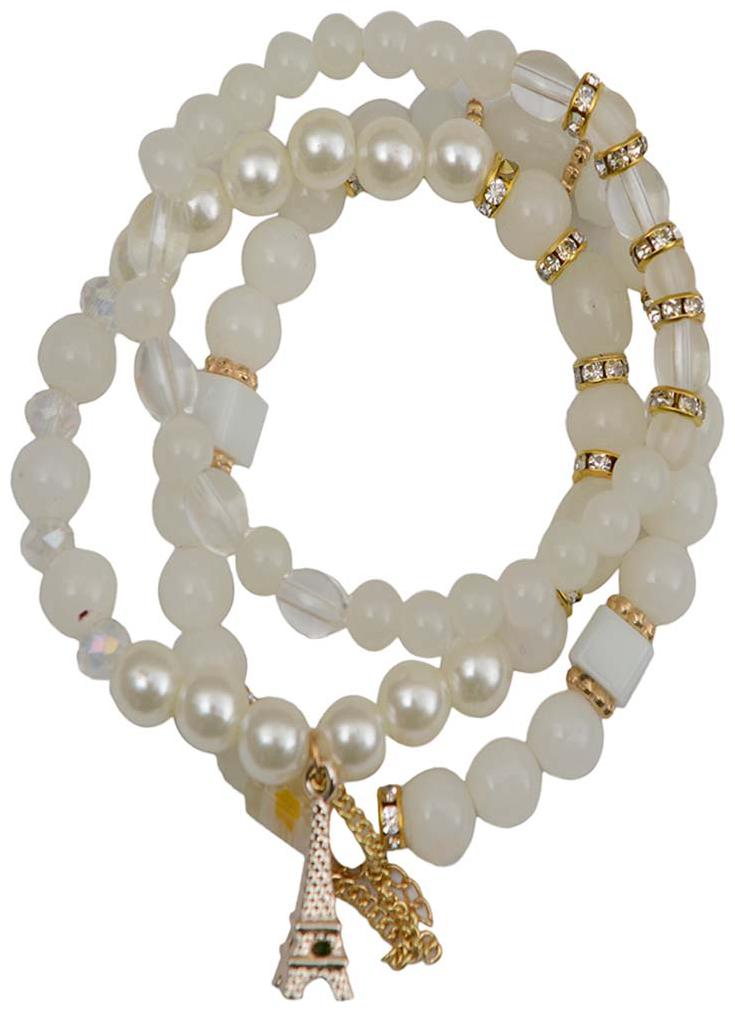 

Rabia Taj Pearl Arts Designer Adjustable Bracelet