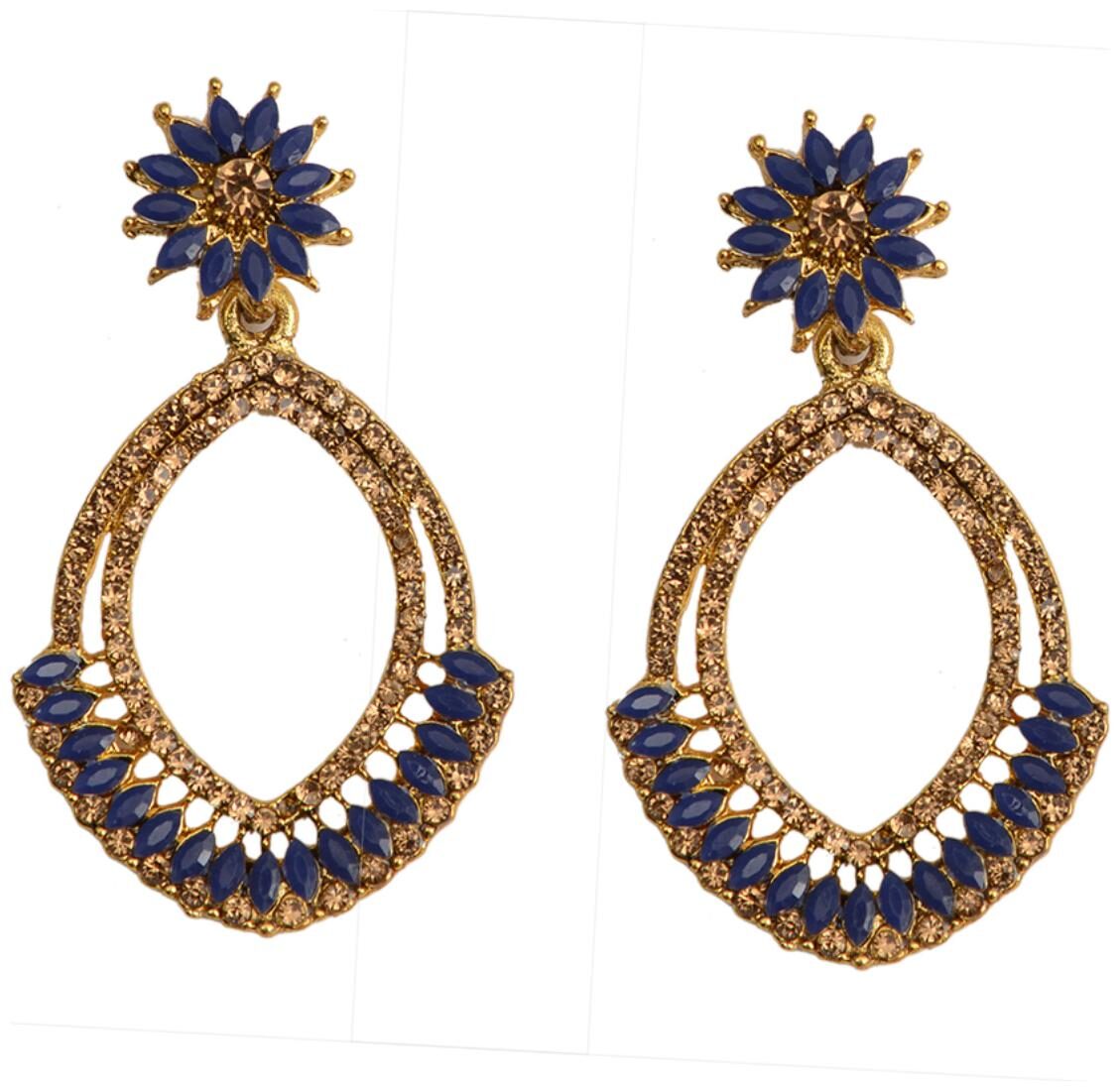 

Rabia Taj Pearl Designer Drop Dangle Earrings