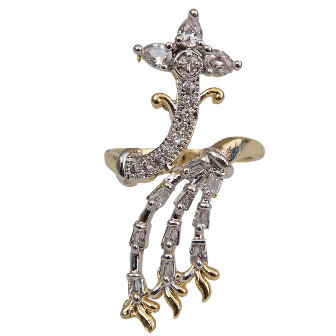 

Rabia Taj Pearl Arts Designer American Diamonds Rings