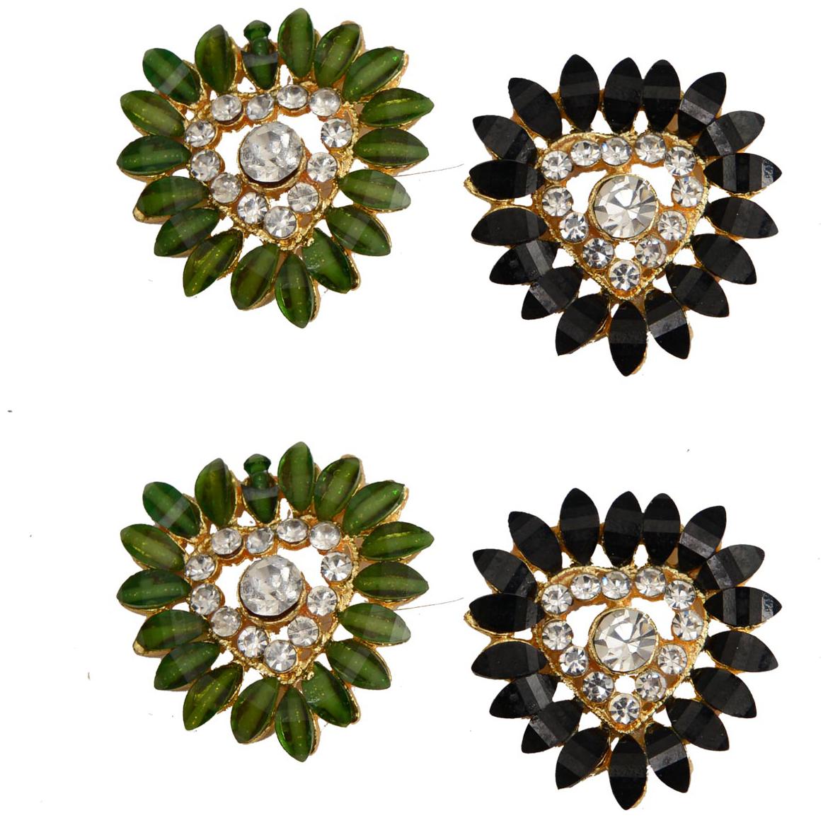 

Rabia Taj Pearl Arts Designer Two pairs Stud earrings