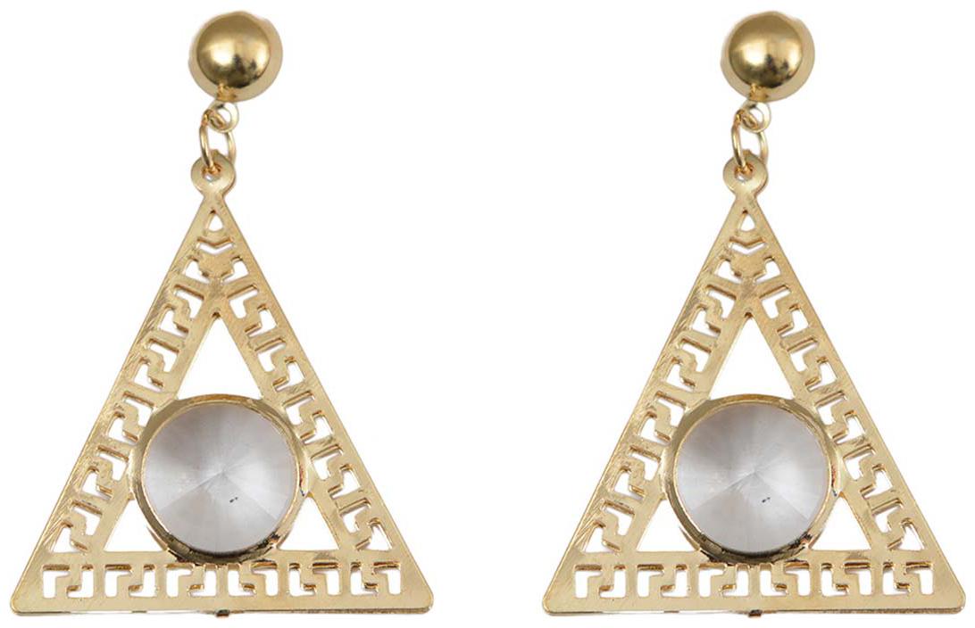 

RABIA TAJ PEARL ARTS Alloy Gold Drop Earring