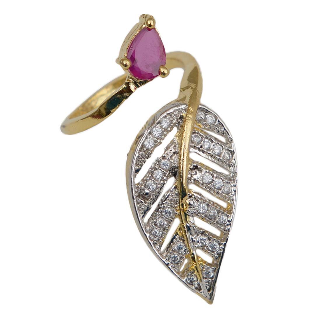 

Rabia Taj Pearl Arts Designer American Diamonds Rings
