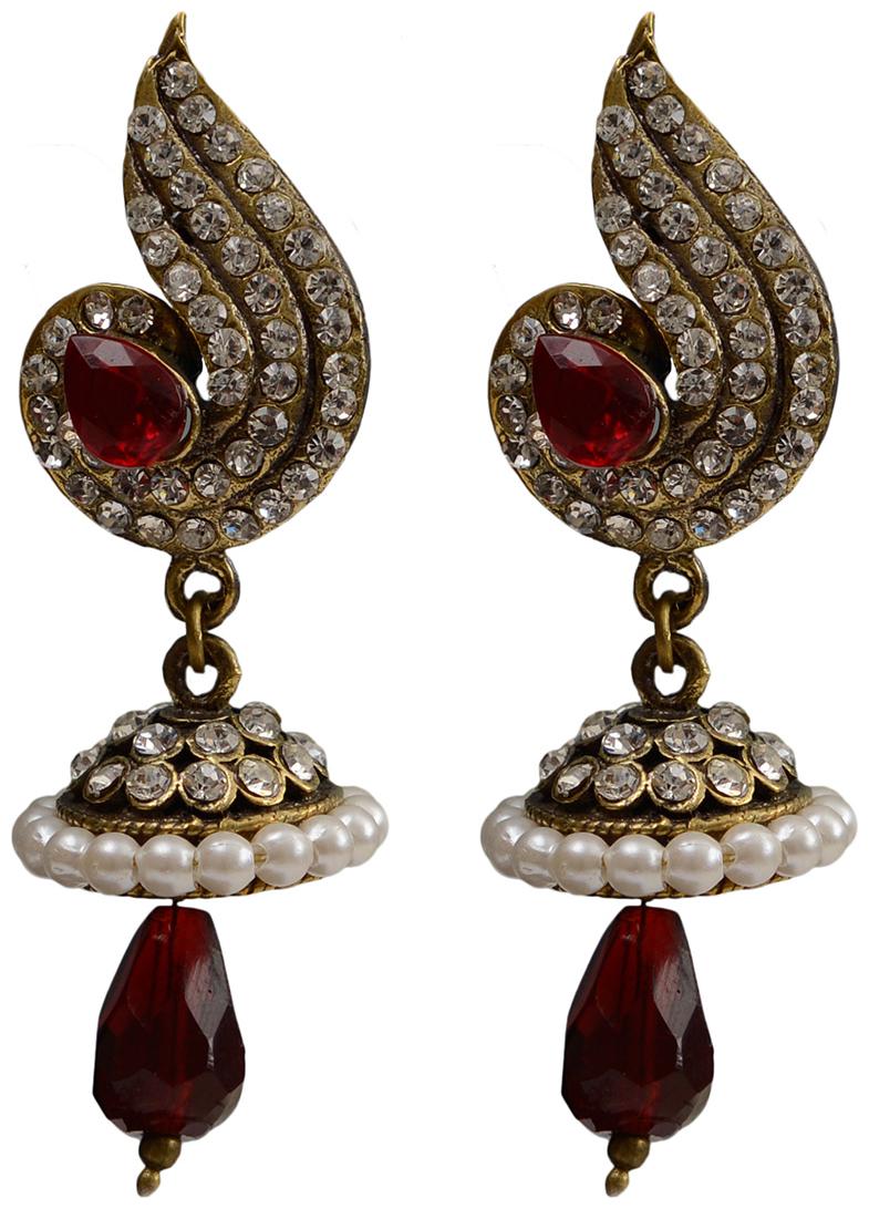

Rabia Taj Pearl Arts Jhumki earrings