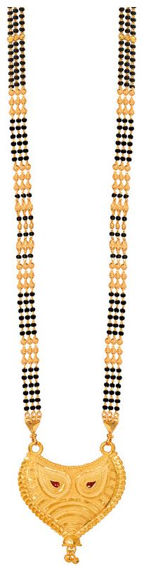 

Radhekrishna Imitation Gold Color Meenakari Work Pendal Mangalsutra For Women