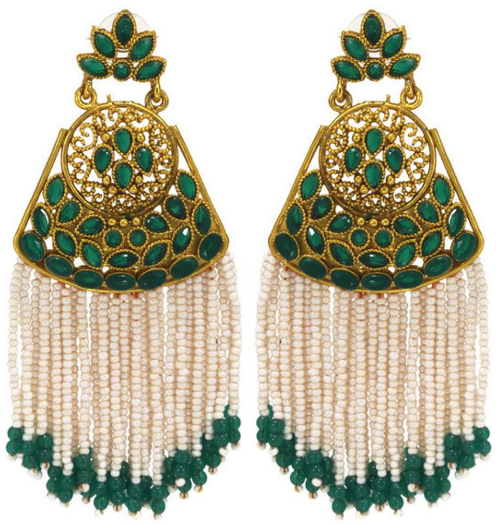 

Rajkanya Gold Plated Earring