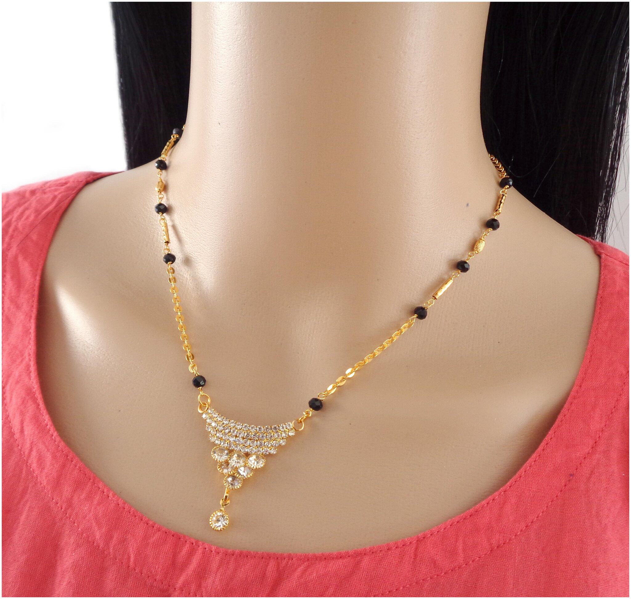 

Ramdev Art Designer and Stylish Mangalsutra Necklace and Chain for Women and Girls