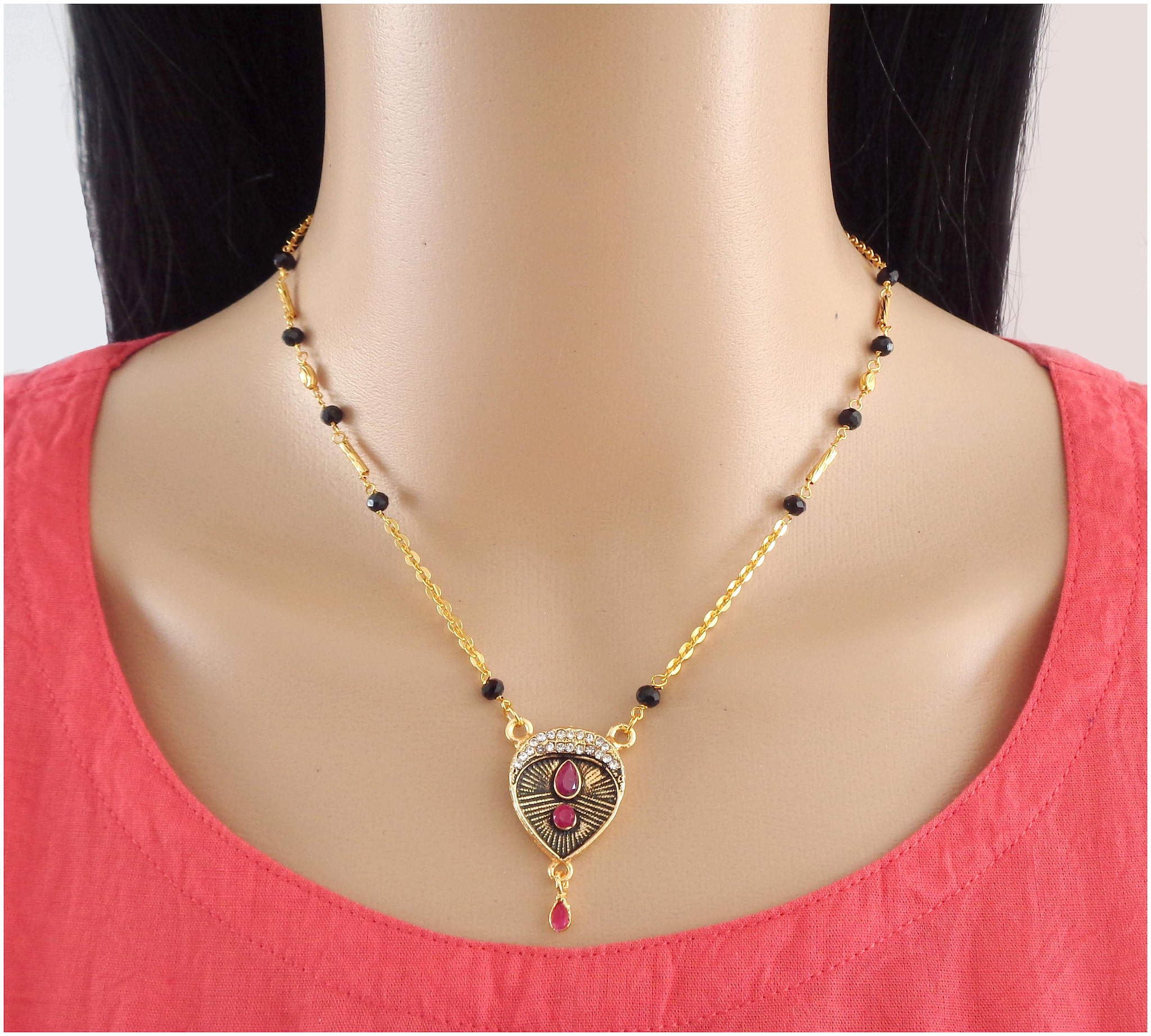 

Ramdev Art Designer and Stylish Mangalsutra Necklace and Chain for Women and Girls