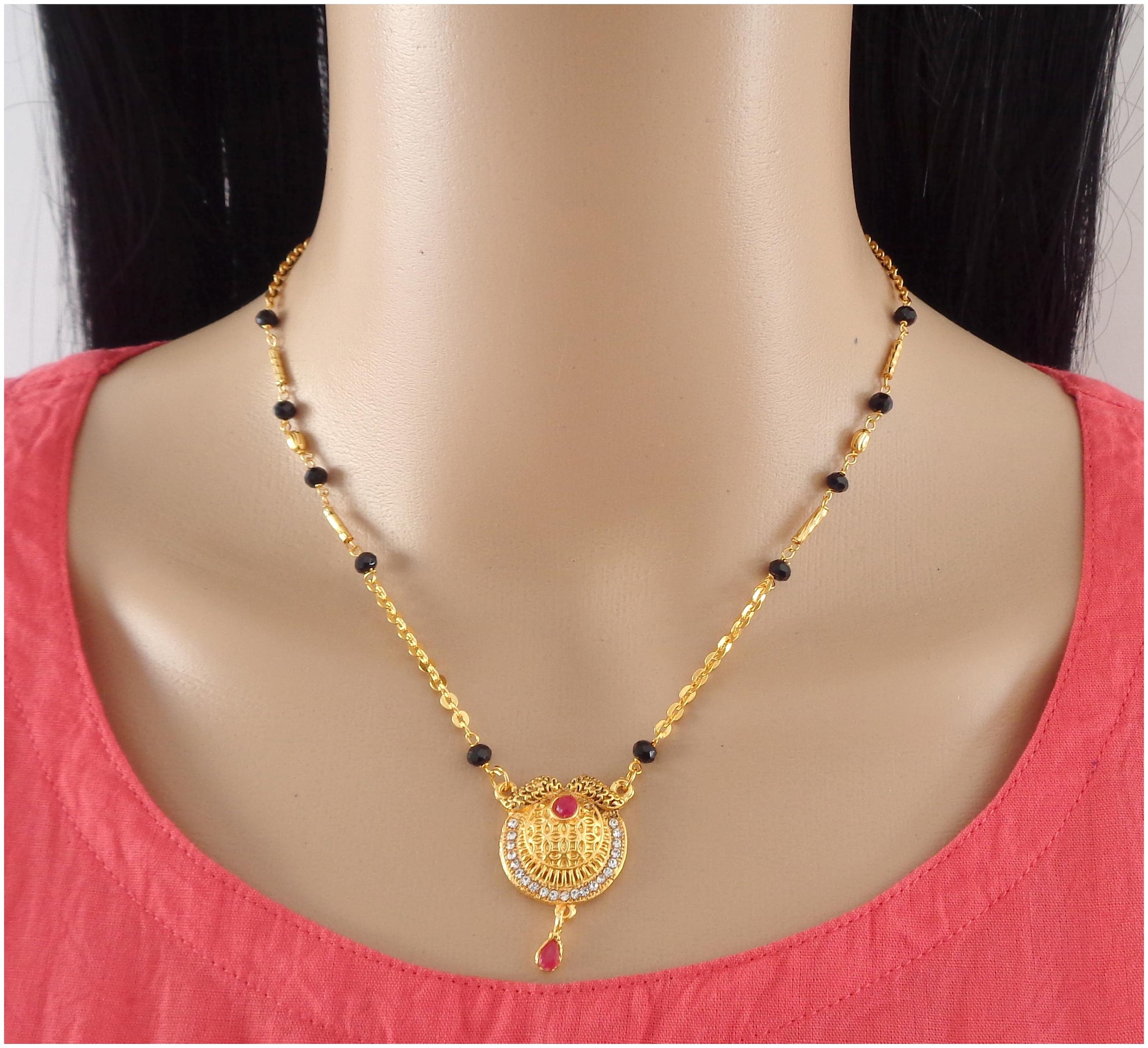 

Ramdev Art Designer and Stylish Mangalsutra Necklace and Chain for Women and Girls