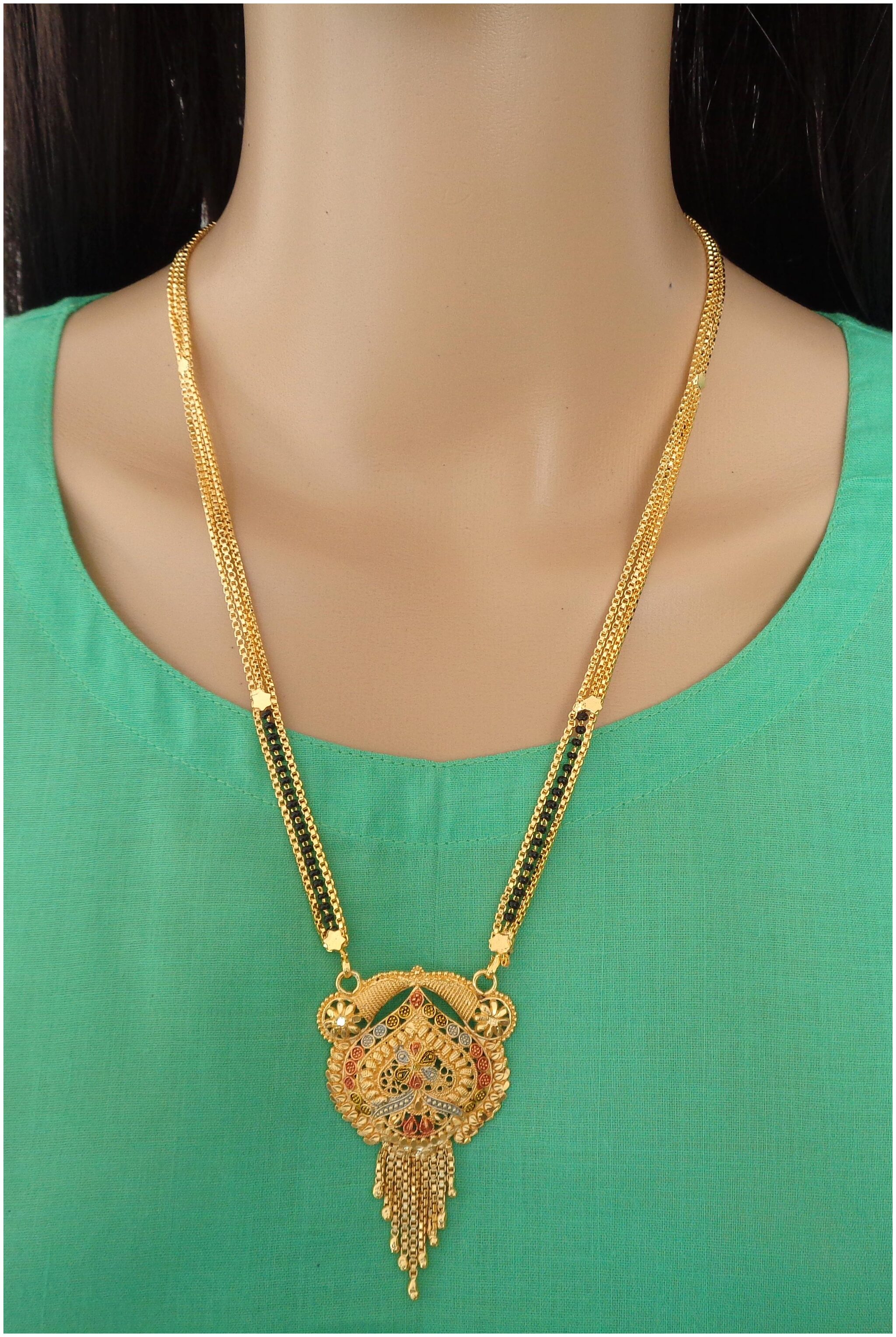 

Ramdev Art Fashion Jewellery and Stylish Mangalsutra