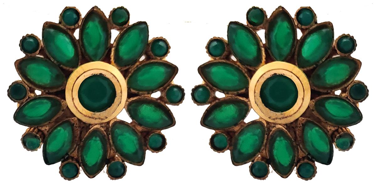 

Rejewel Lightning Gold Stud Earrings for Rejewel