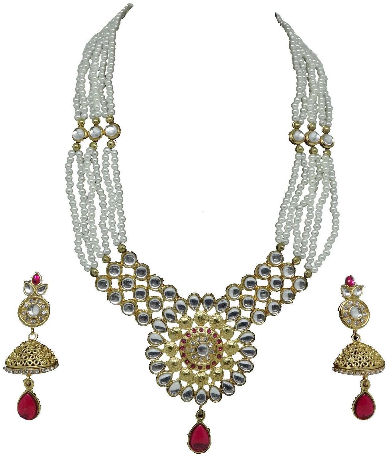 

SAIYONI BEAUTIFUL ALLOY NECKLACE SETS WITH EARRINGS