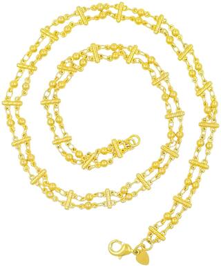 Saizen Dazzling Yellow Gold Chain For men/boys/boyfriend/husband & unisex
