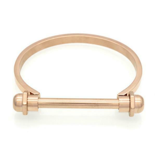 

Screw Bangle Bracelet - Stainless Steel