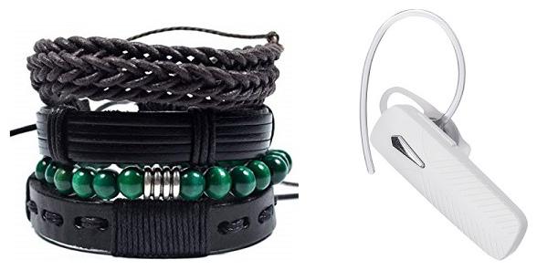 

GENSET SET OF 4 BRACELET WITH FREE W BLUETOOTH MONO HEADSET