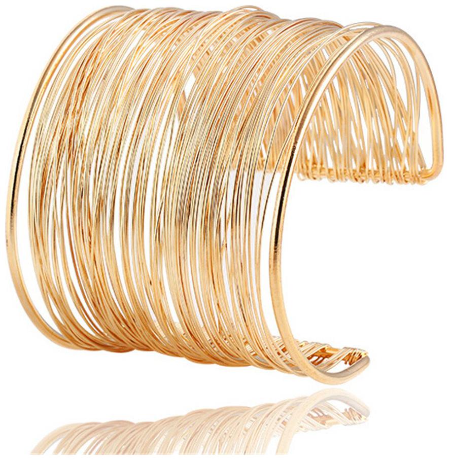

Shining Diva Fashion Gold Plated Kada Bangle Cuff Bracelet for Girls and Women