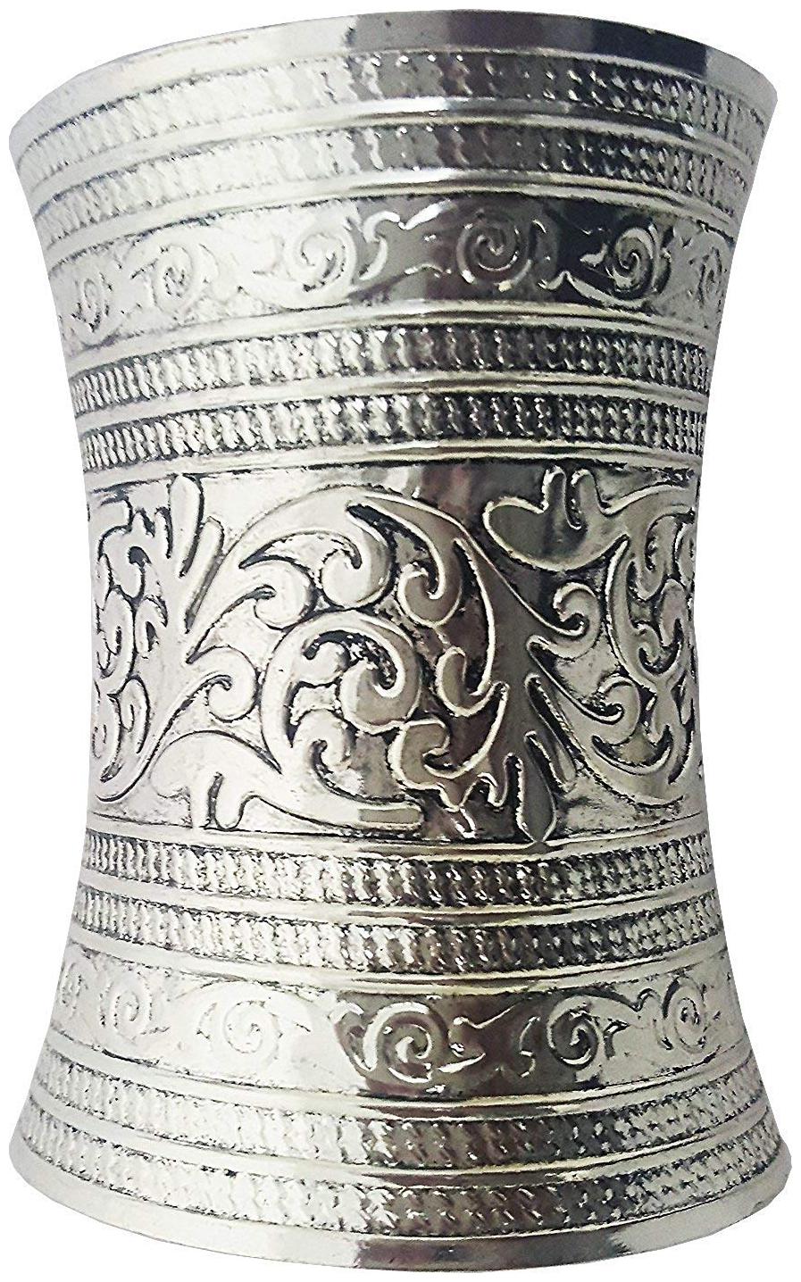 

Shining Diva Fashion Carved Cuff Bracelet for Girls and Women