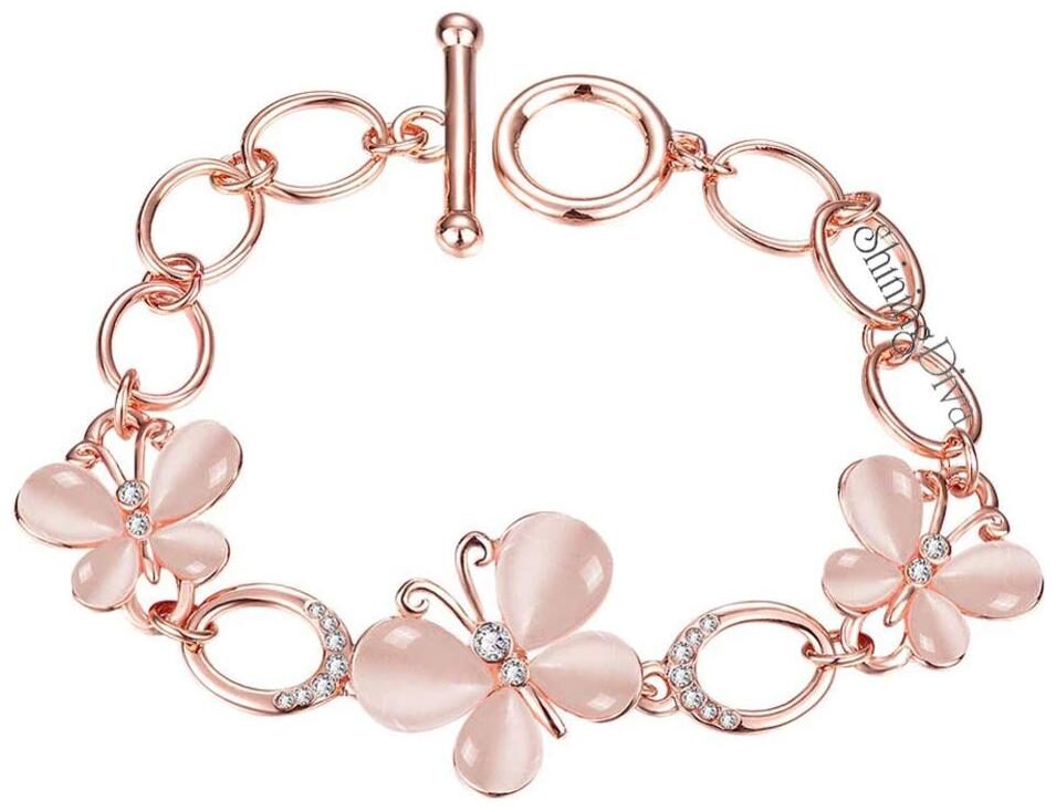 

Shining Diva Fashion Bracelet for Women and Girls