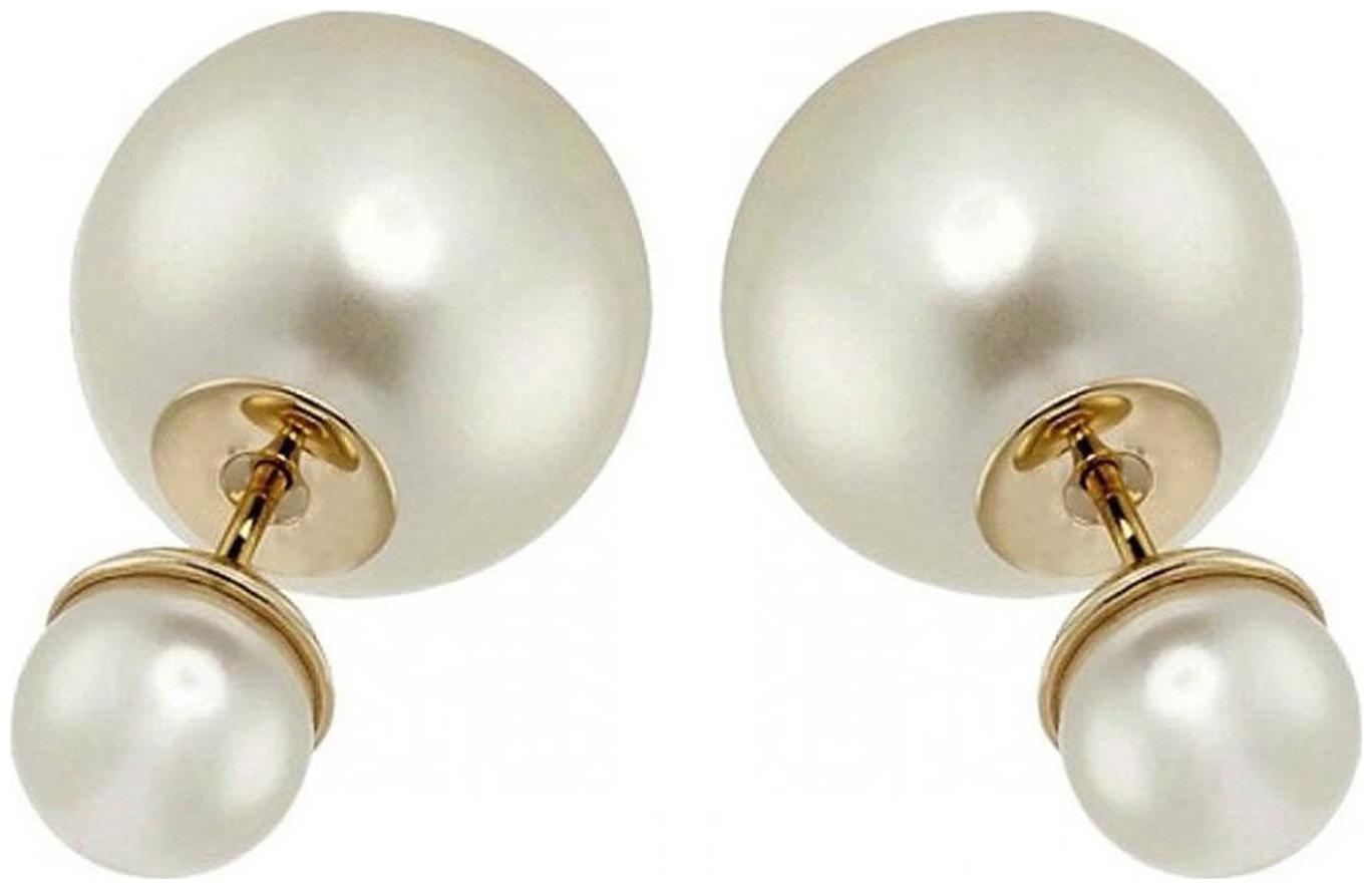 

Cinderella Collection By Shining Diva pearl Stud Earring For Women (White)(rrrrrrr6768er)