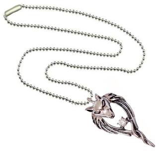 Shiv Jagdamba Movie Jewelry Punk Wolf Pendant Wolf Head Necklace Silver Stainless Steel Wolf Necklace Pendent For Men And Boys
