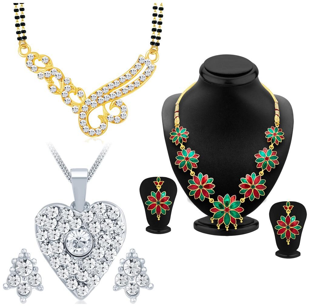 

Shostopper Bangle Necklace Set Women