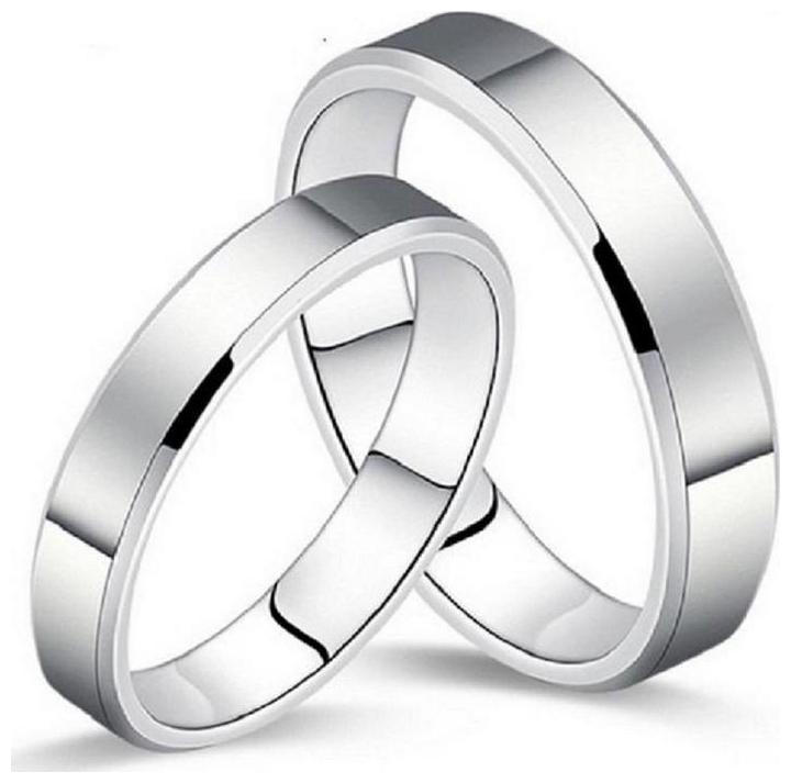

Shubho Jewellers Stylish High Quality Elegant Crystal Adjustable Couple Ring For Women Men