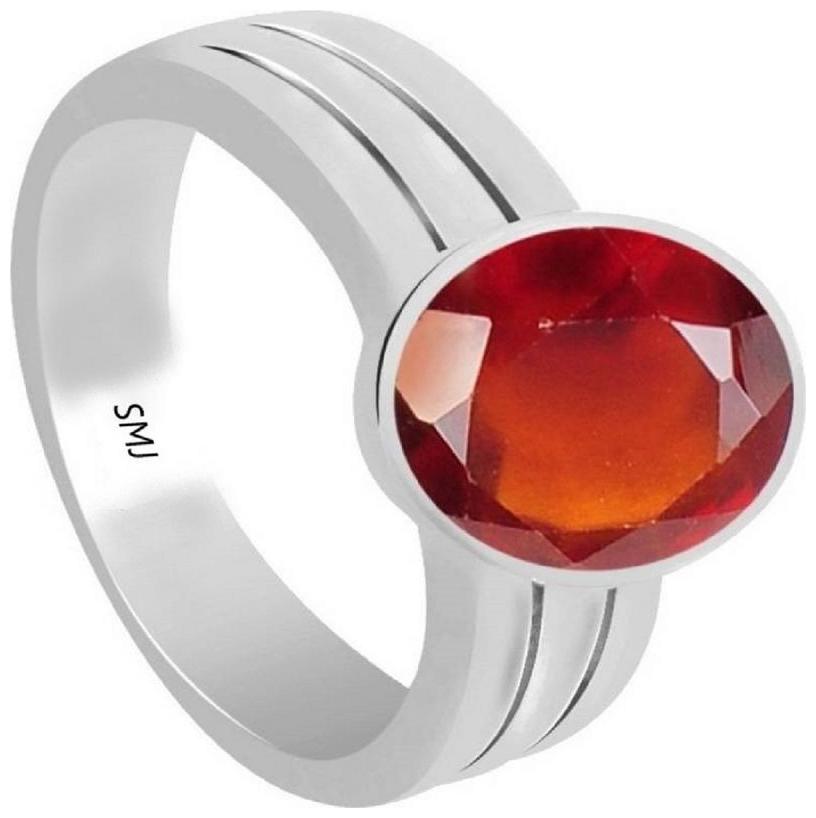 

Shubho Jewellers Stylish High Quality Elegant Crystal Adjustable Coral Moonga Ring For Women Men