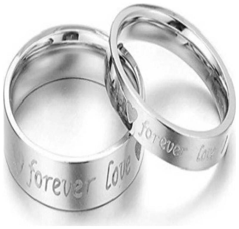 

Shubho Jewellers Stylish High Quality Elegant Crystal Adjustable Couple Ring For Women Men