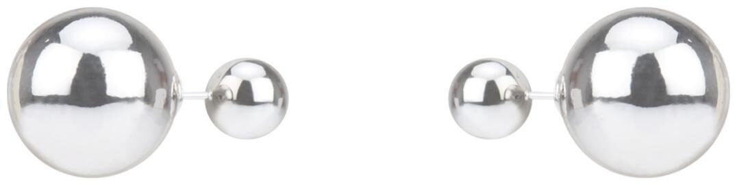

Access-O-Risingg Silver Double Pearl Earrings