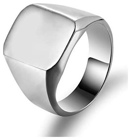 

SILVER PURE SQUARE RING