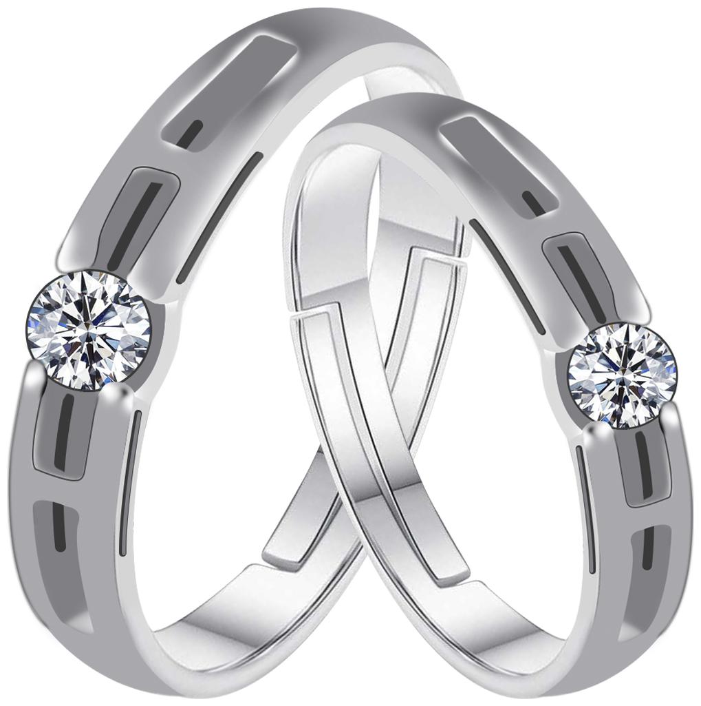 

SILVER Shine Silver Plated Rings For Men and Women