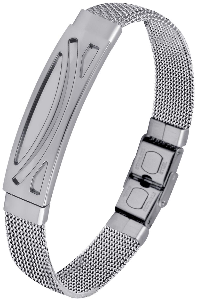 

SILVERSHINE silverplated Stainless Steel Stretchable Belt Bracelet for Men and Boys