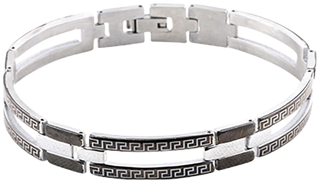 

SILVERSHINE Glamorous 3-line Designer Bracelet for men Jewellery