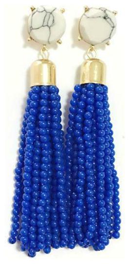 

Solita Beaded Tassel Earrings