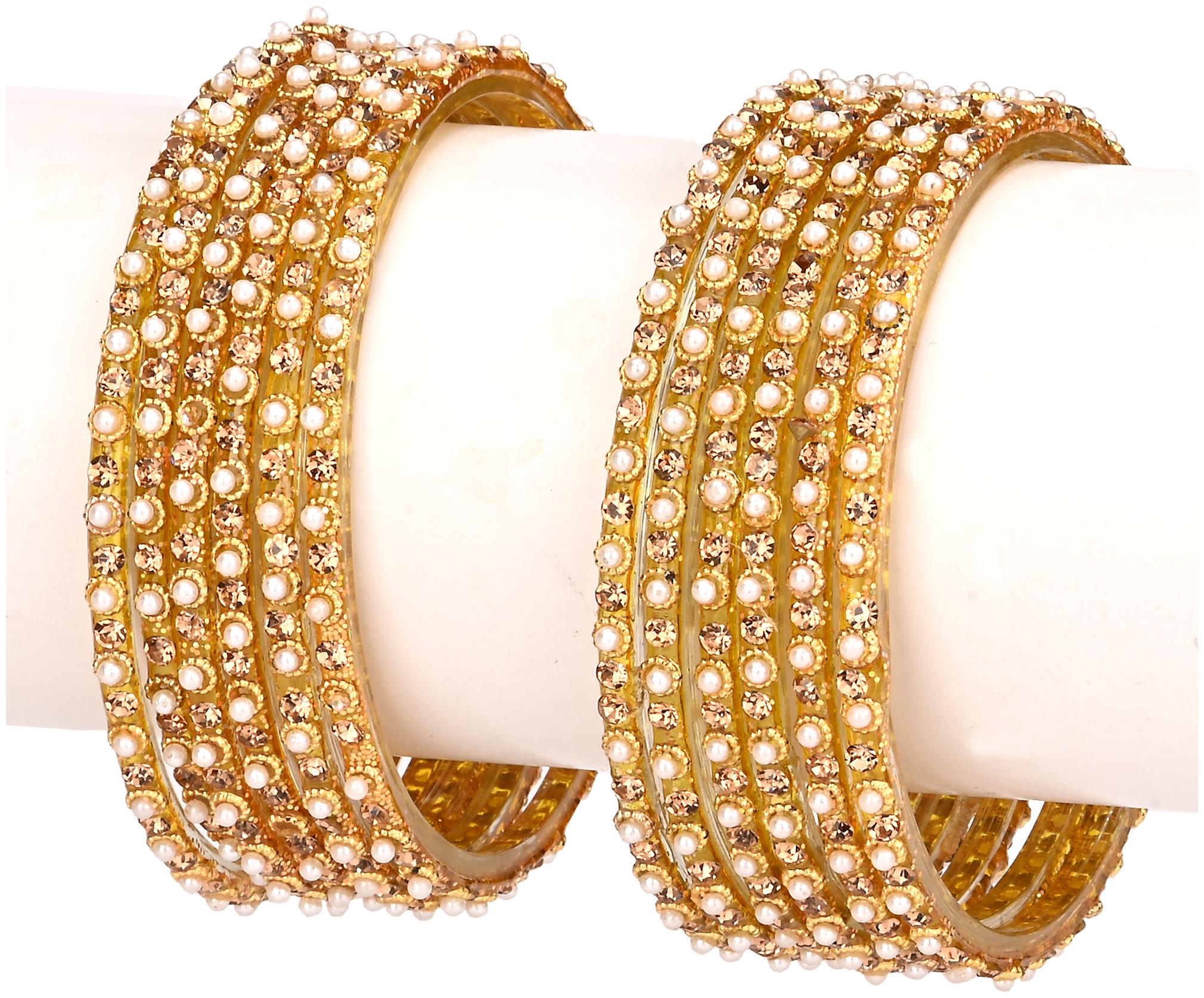 

Somil Bridal Wedding Collection Party Festival Kada Bangle Set Designer Ornamented