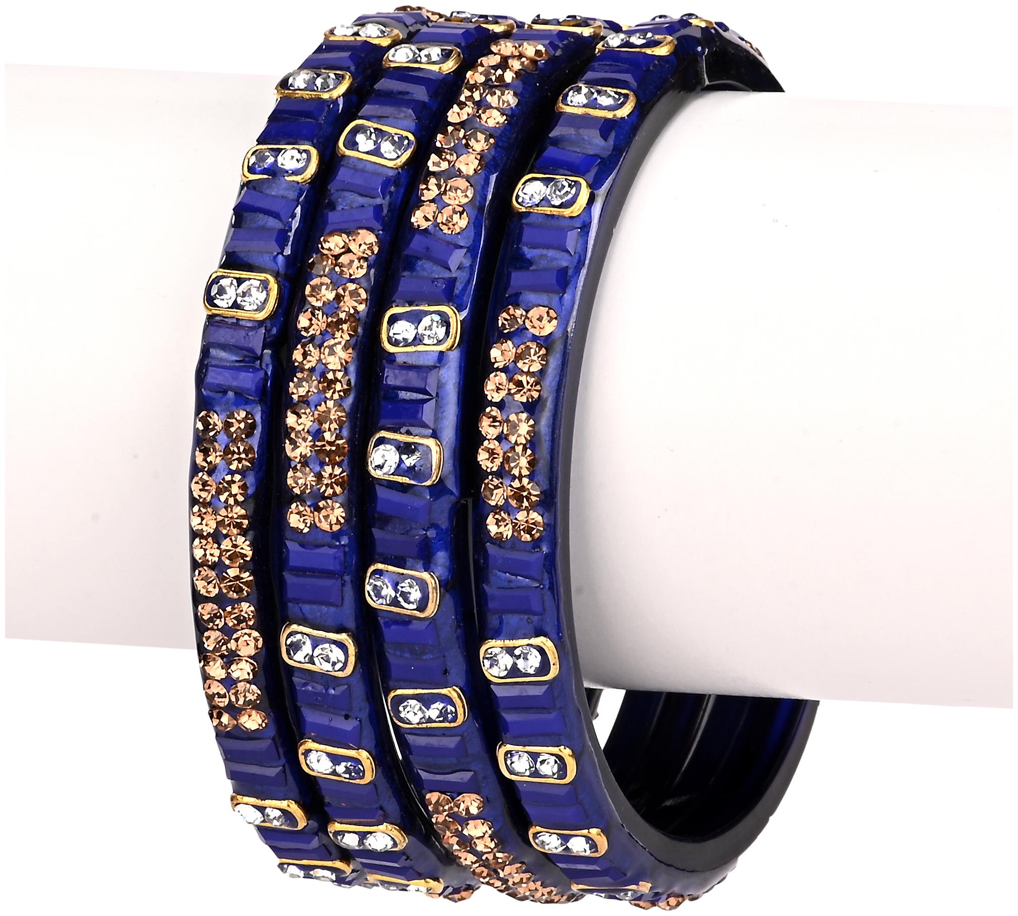 

Somil Bridal Wedding Collection Party Festival Kada Bangle Set Designer Ornamented