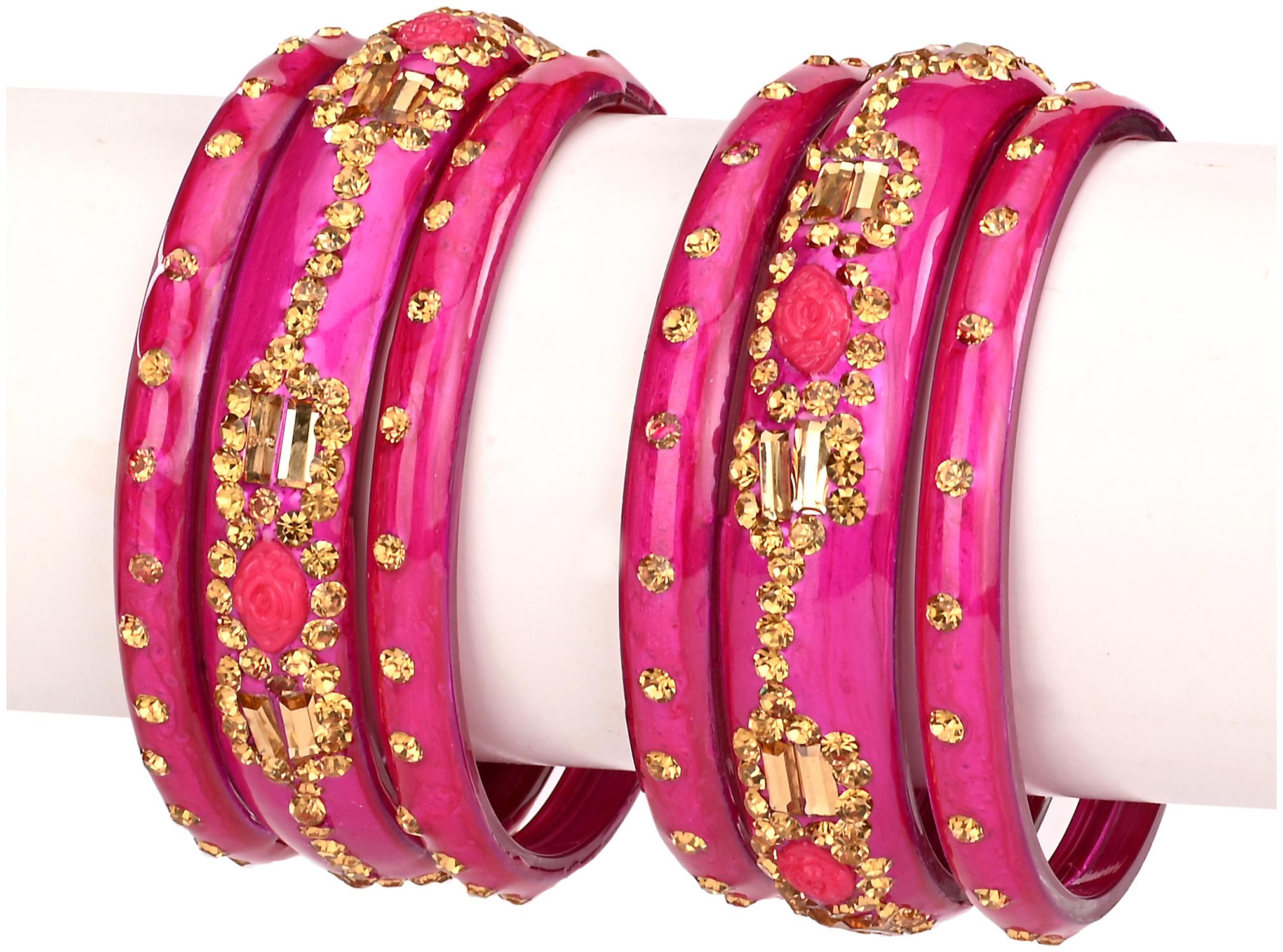 

Somil Bridal Wedding Collection Party Festival Kada Bangle Set Designer Ornamented