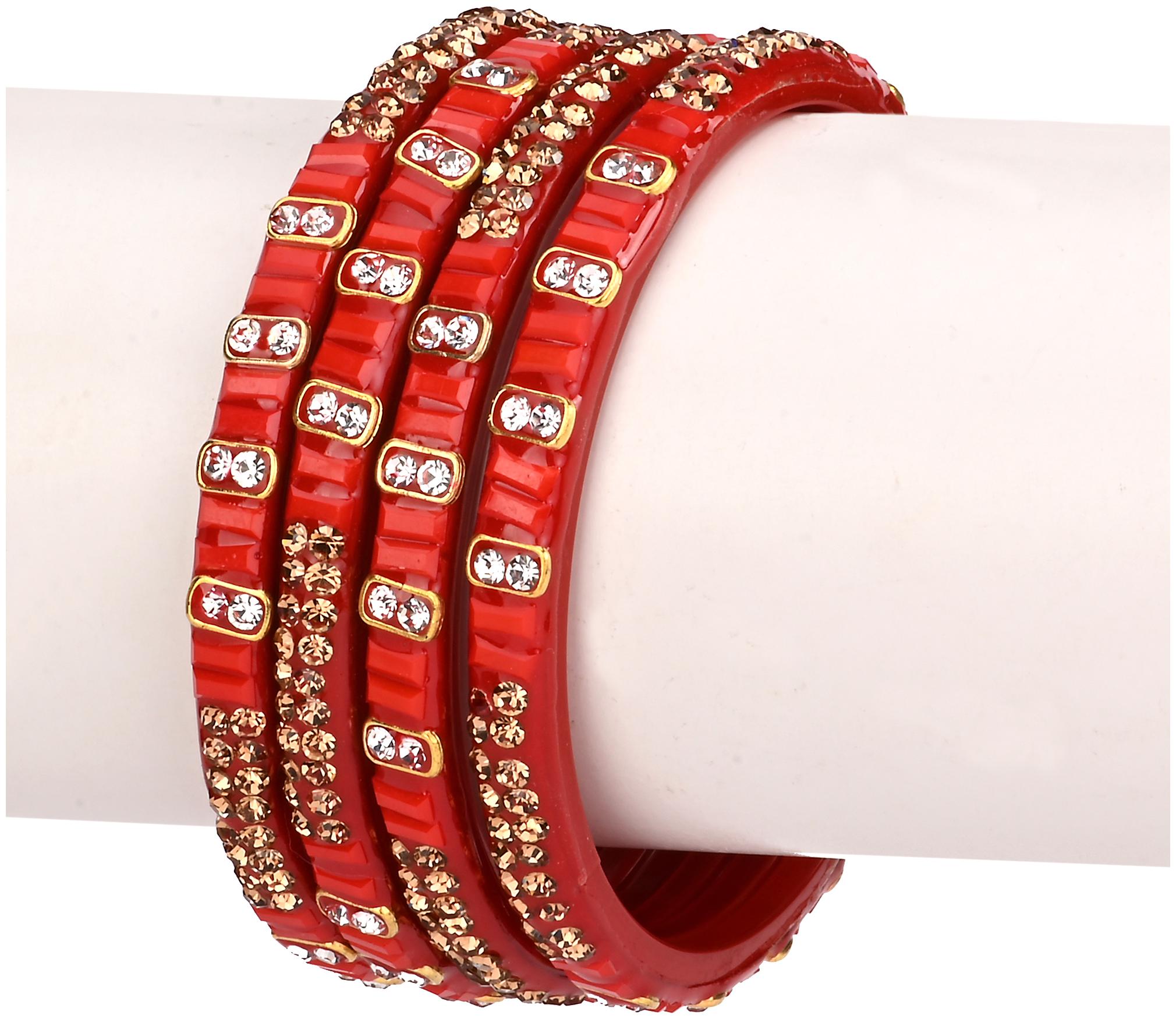 

Somil Bridal Wedding Collection Party Festival Kada Bangle Set Designer Ornamented