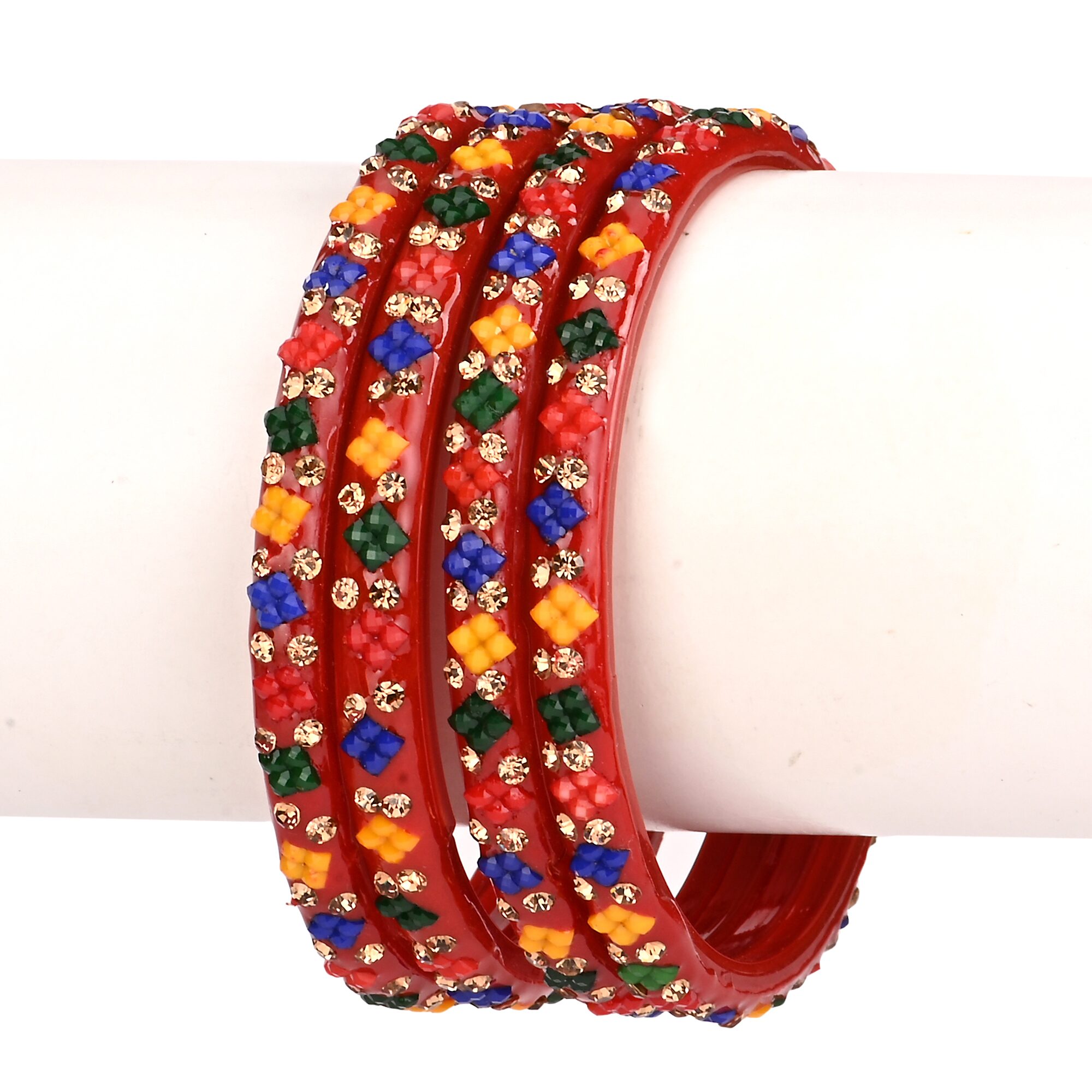 

Somil Bridal Wedding Collection Party Festival Kada Bangle Set Designer Ornamented