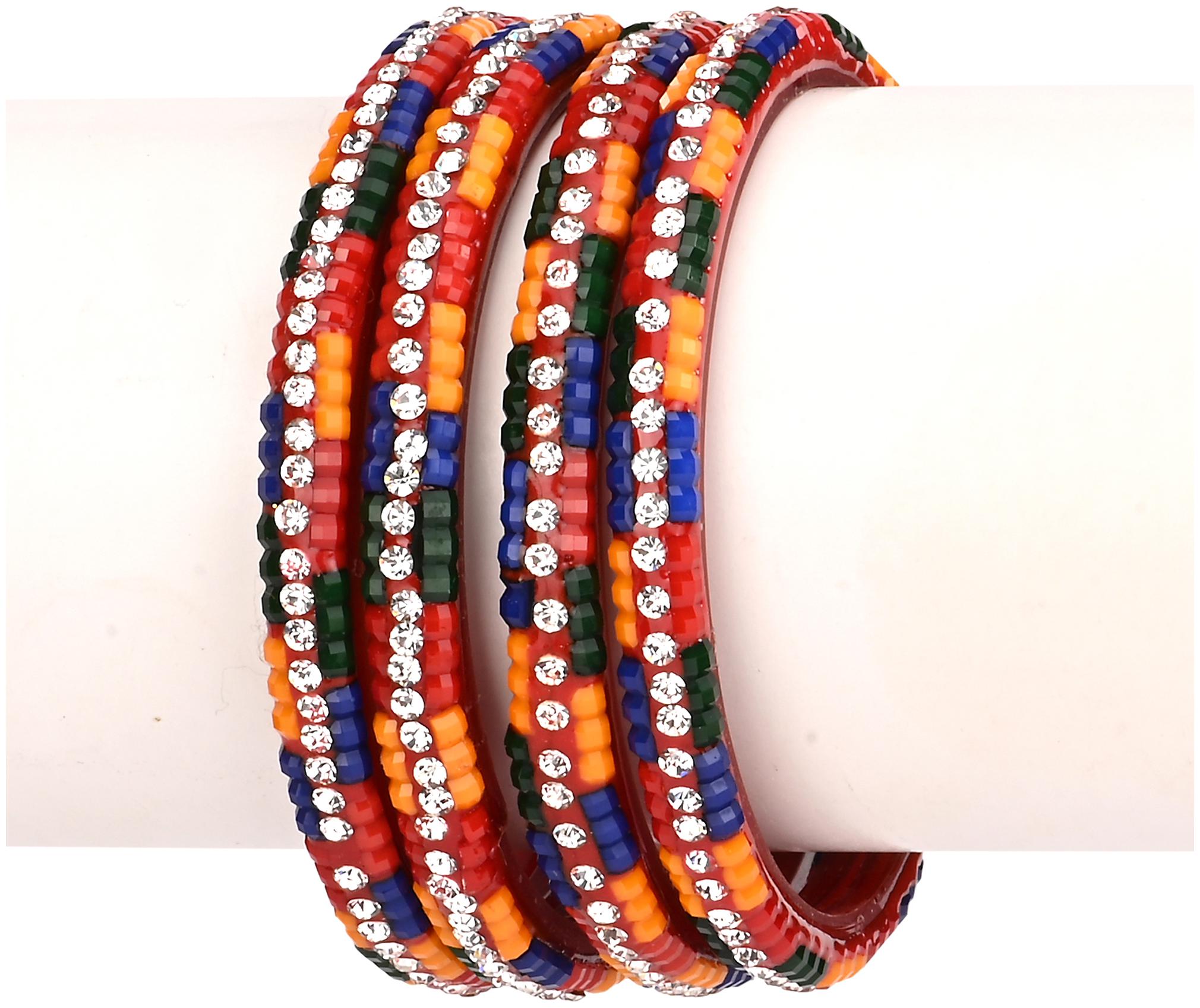 

Somil Bridal Wedding Collection Party Festival Kada Bangle Set Designer Ornamented