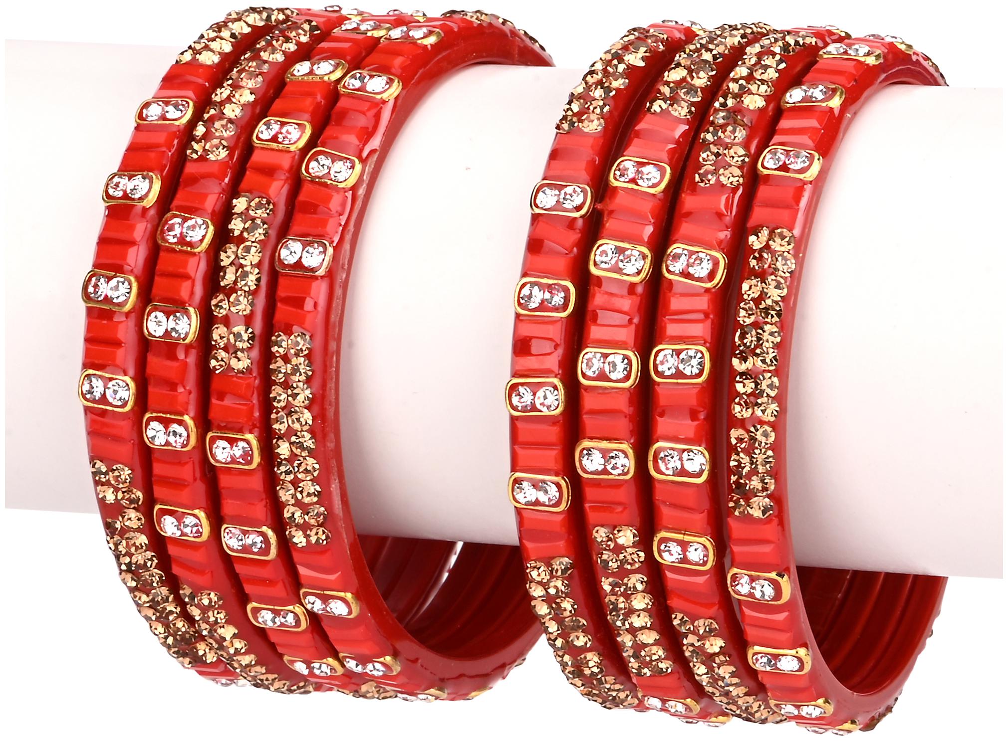 

Somil Bridal Wedding Collection Party Festival Kada Bangle Set Designer Ornamented