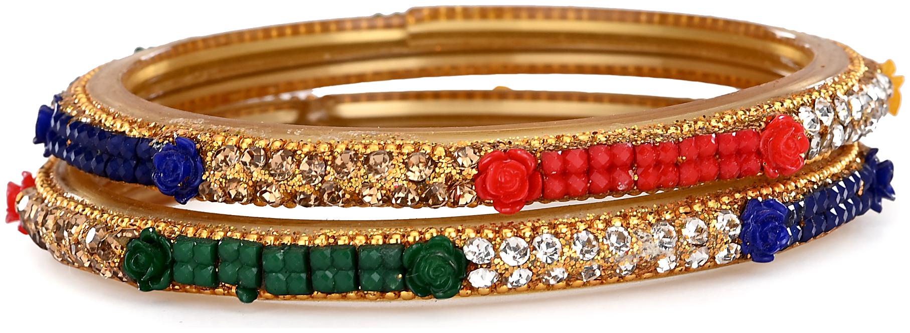 

Somil Designer Bridal Glass Bangle Set For Women