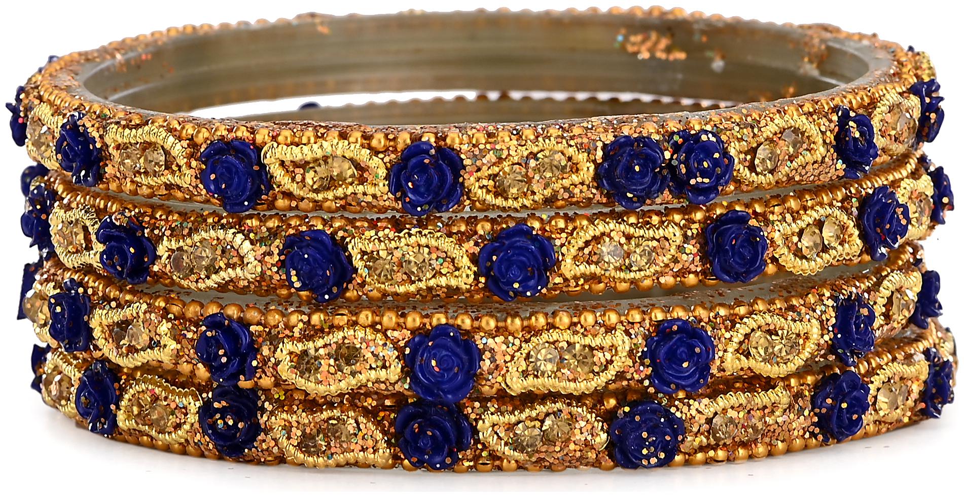 

Somil Designer Bridal Glass Bangle Set For Women