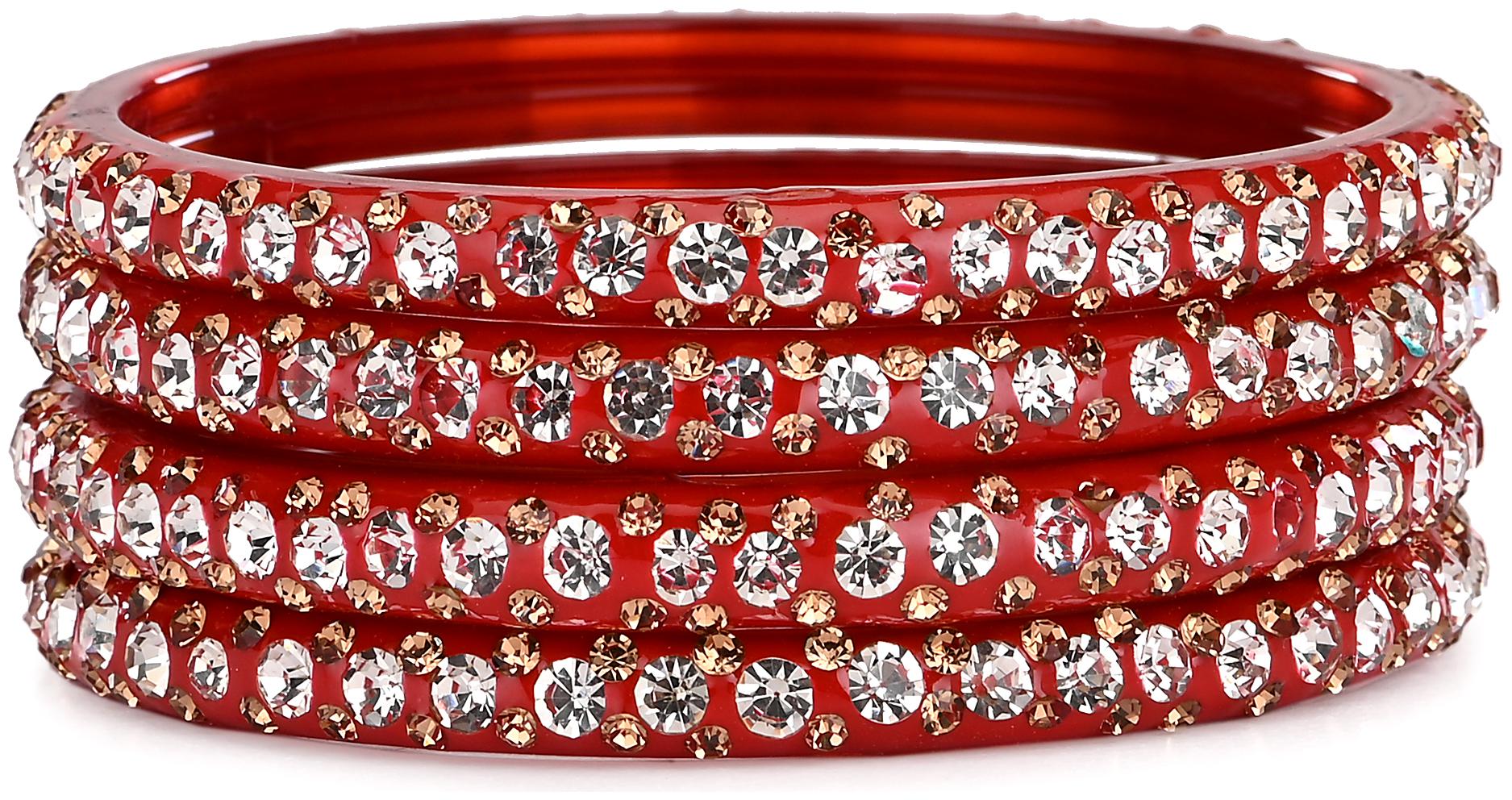

Somil Designer Bridal Glass Bangle Set For Women