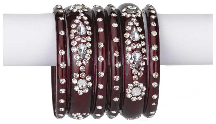 

Somil Designer Set Of 6 Bangle Kada For Party And Daily Use