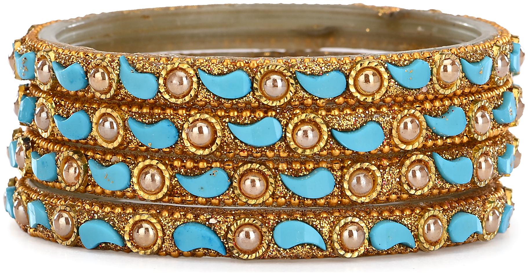 

Somil Designer Bridal Glass Bangle Set For Women