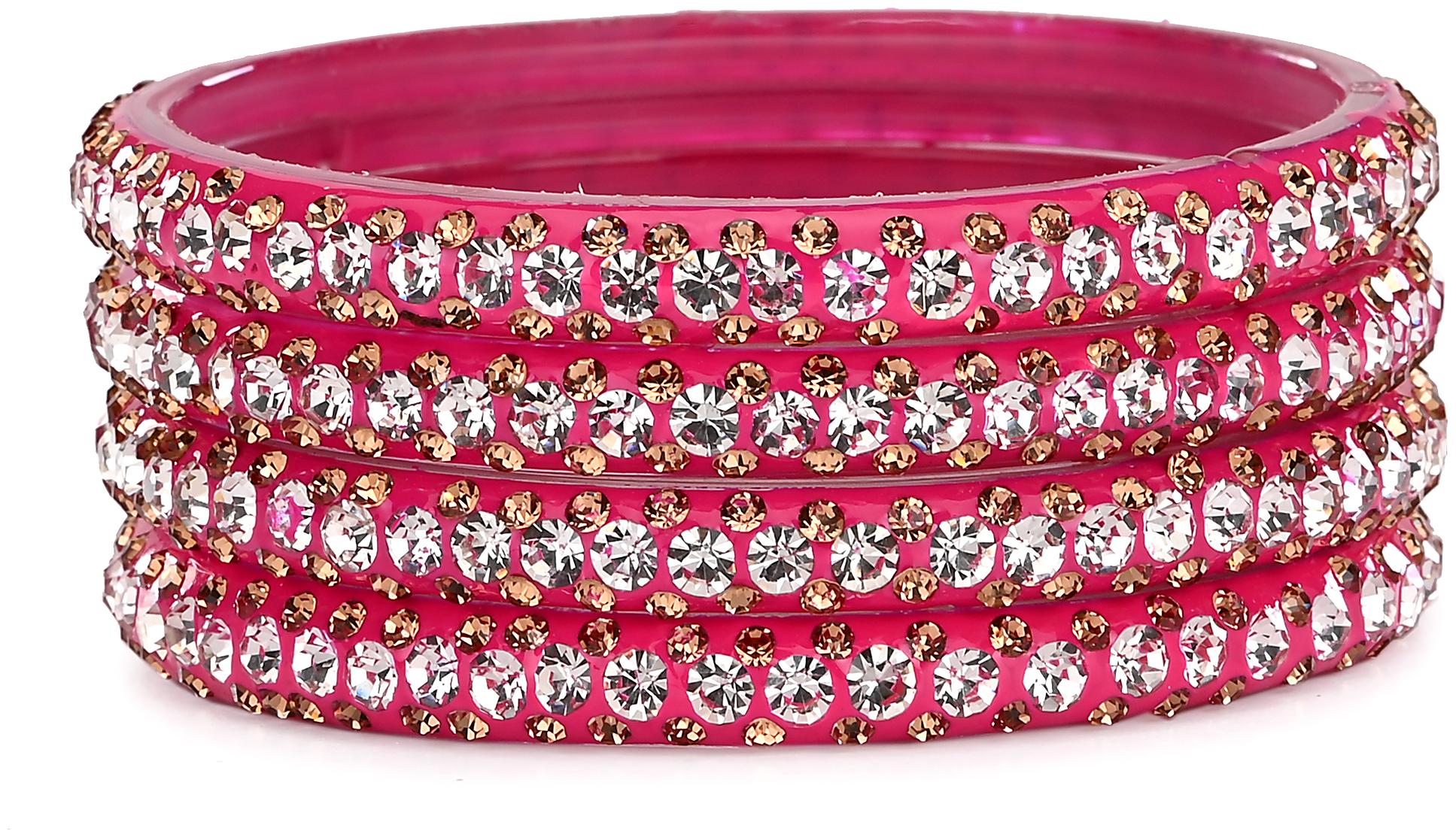 

Somil Designer Bridal Glass Bangle Set For Women
